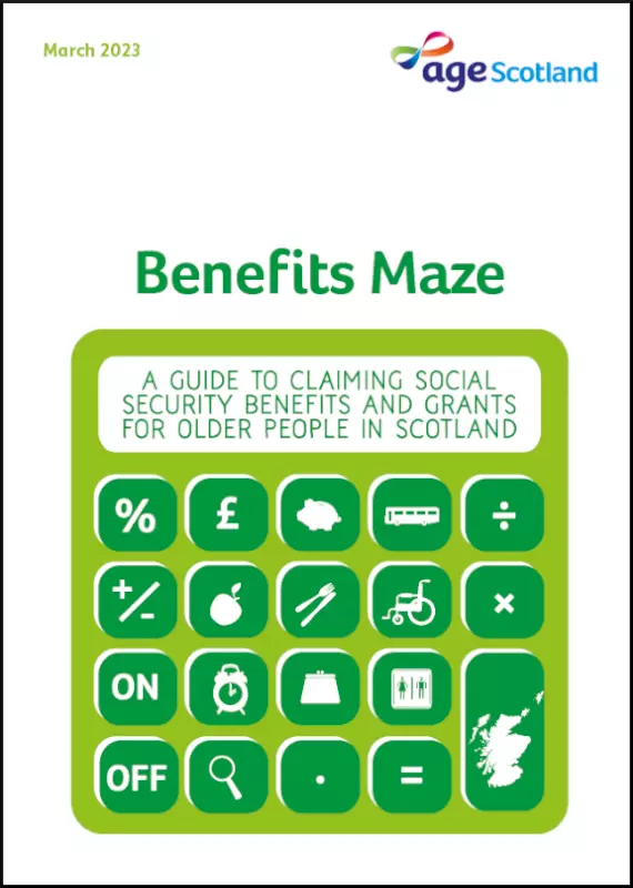 Benefits Maze front cover