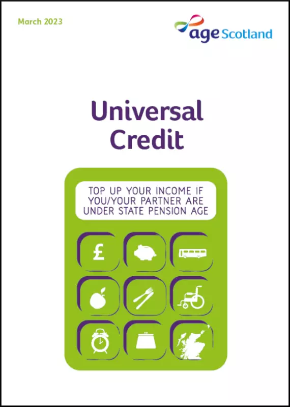 Universal Credit guide front cover