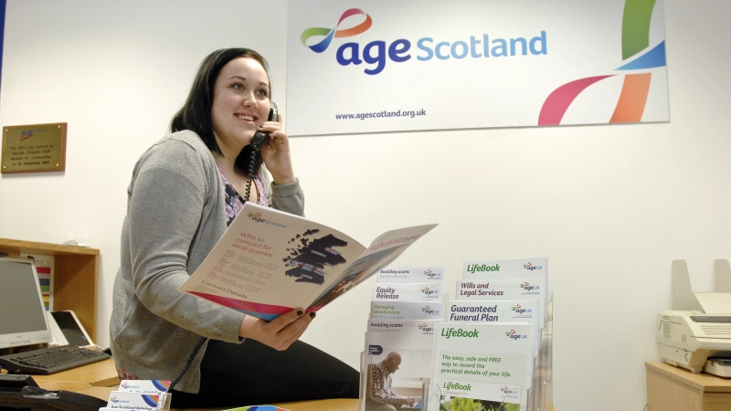 Age Scotland Helpline photo 2011