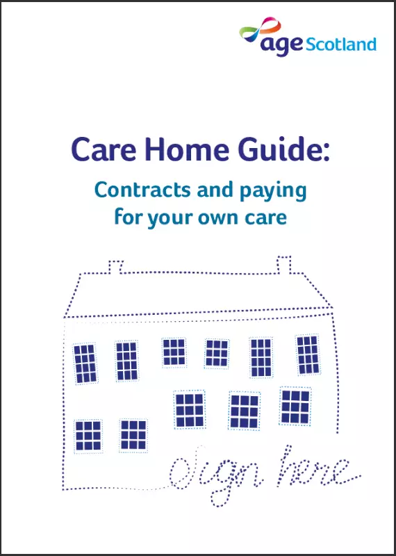 CARE10 Care home guide - contracts and paying for your own care thumbnail